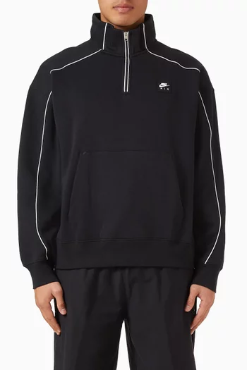 Air Quarter Zip Sweatshirt in Fleece
