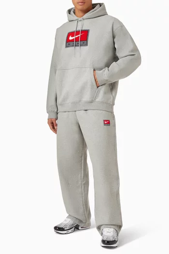 Solo Swoosh Hoodie in Fleece