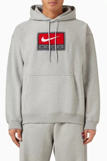 Solo Swoosh Hoodie in Fleece