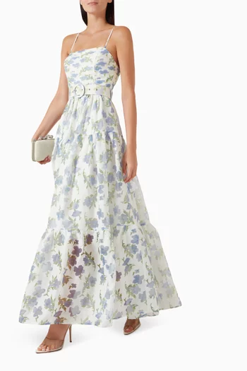 Cleo Floral-print Gown
