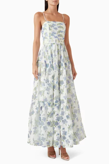 Cleo Floral-print Gown