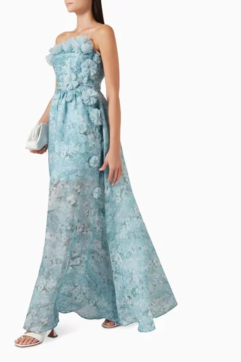 Faye Strapless Gown