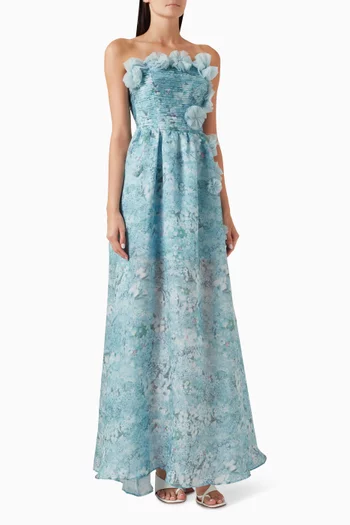 Faye Strapless Gown