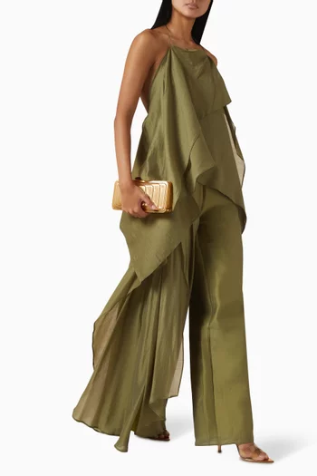 Double-layered Boyfriend Pants