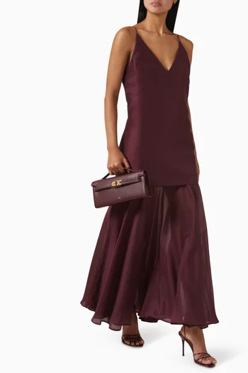 Double-layered Strappy Dress