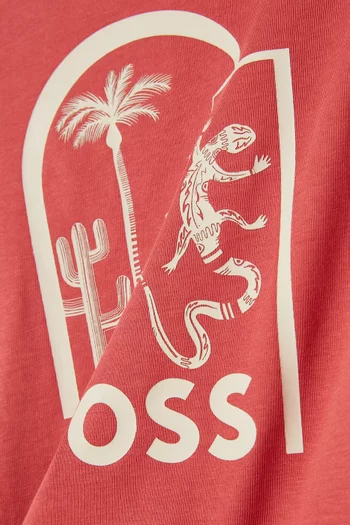 Logo T-Shirt in Cotton