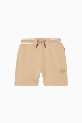 Logo Shorts in Cotton
