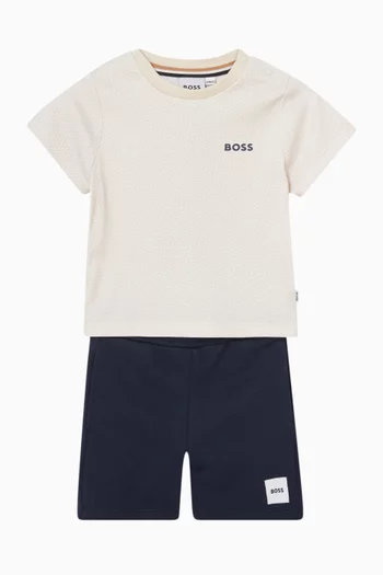 Logo Sweatshorts in Cotton Jersey