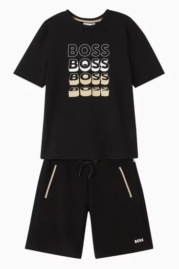 Logo T-Shirt in Cotton