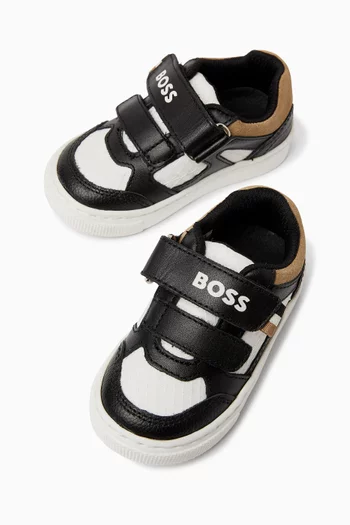 Logo Velcro Sneakers