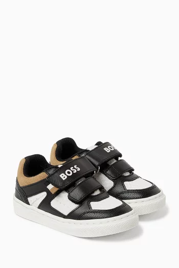 Logo Velcro Sneakers