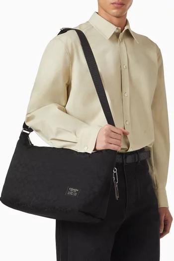 Leo Crossbody Bag in Signature Nylon