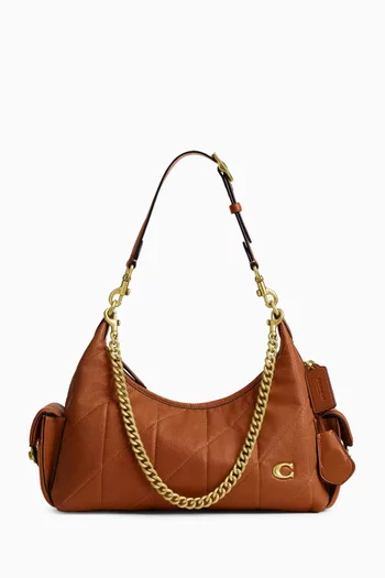 Pocket Juliet 30 Shoulder Bag in Leather