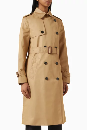 Trench Coat in Cotton-blend
