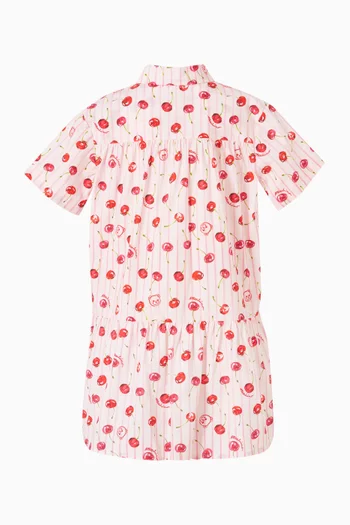 Teddy & Cherry Shirt Dress