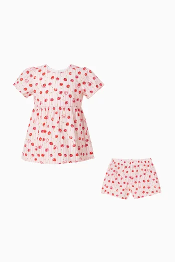 Cherry Top & Short Set