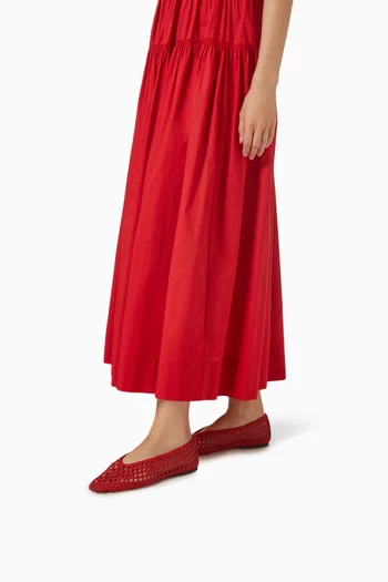 Emery Ballet Flats in Crochet