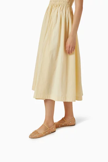 Leonie Ballerina Flats in Mesh