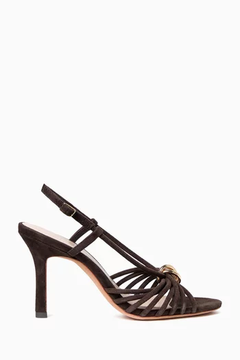 Mareka Strappy 95 Sandals in Suede