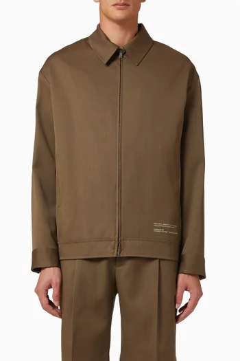 Luther Coach Jacket in Wool