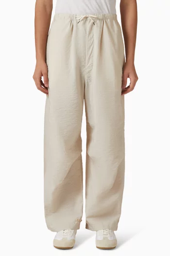 Parachute Pants in Washed Technical Cotton