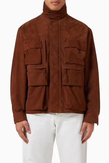 Reporter Jacket in Leather