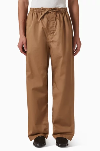 Pyjama Pants in Cotton Twill