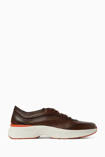 Easy Bounce Sneakers in Leather