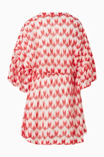 Printed Dress in Viscose