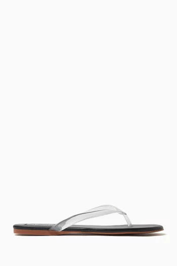Harmony Slide Sandals in Leather
