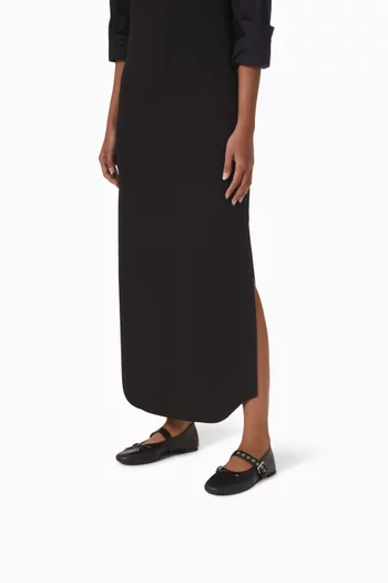 Carson Ballerina Flats in Leather