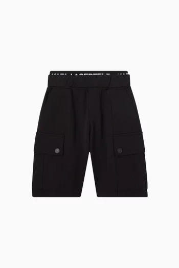 Cargo Shorts in Cotton-blend