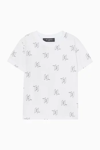Monogram T-shirt in Cotton Jersey