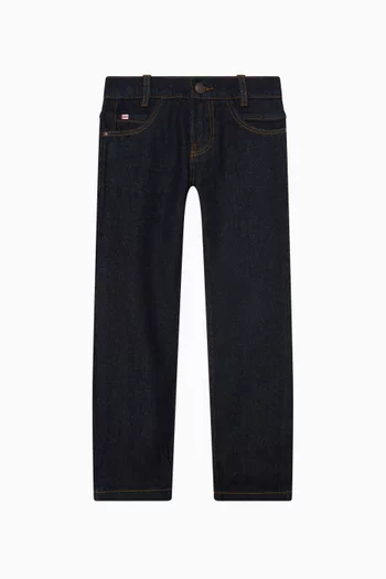 Straight-leg Jeans in Denim