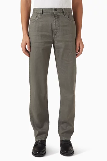 Roccia Pants in Cotton-linen