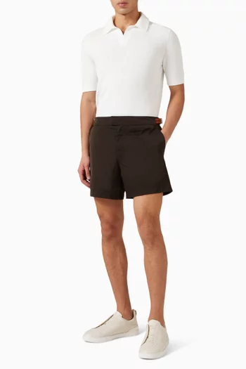 232 Road Brand Mark Swim Trunks