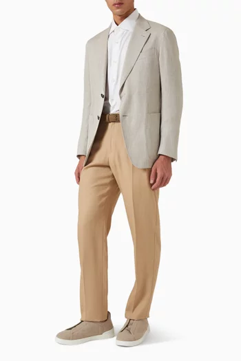 Crossover Jacket in Wool-blend