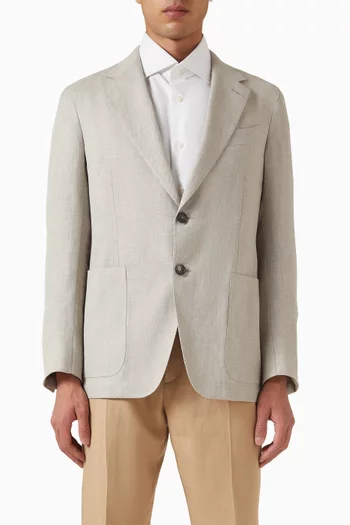 Crossover Jacket in Wool-blend