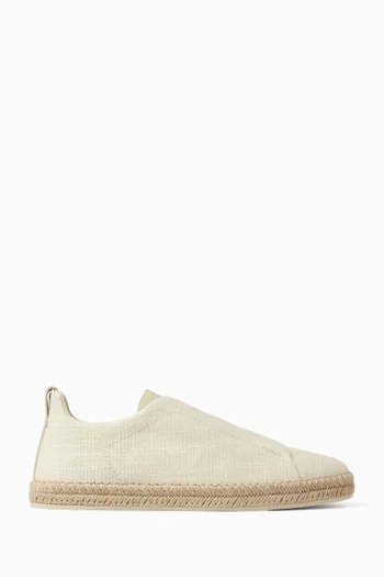 Triple Stitch™ Sneakers in Linen Blend