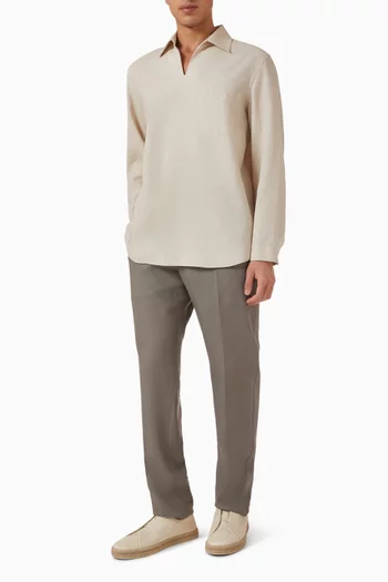 Pants in Oasi Lino