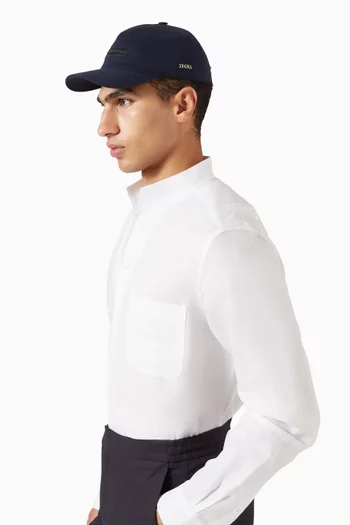 Baseball Cap in Oasi Lino