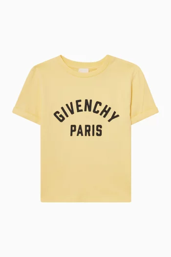 Logo T-shirt in Cotton Jersey