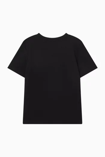 Logo T-shirt in Cotton Jersey