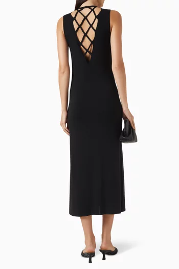 Crochet-detail Dress