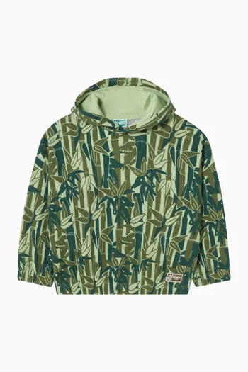 Eden Jungle Hoodie in French Terry