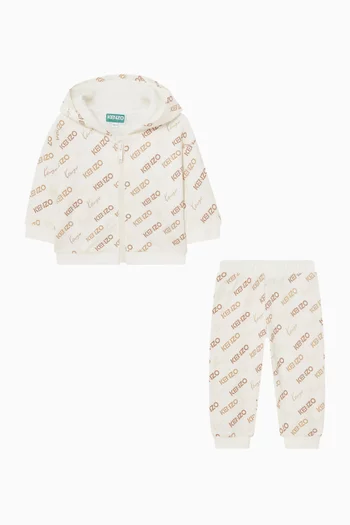 Logo Tracksuit in Cotton