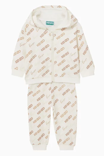 Logo Tracksuit in Cotton