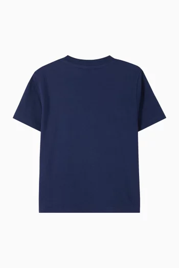 Logo-print T-shirt in Cotton