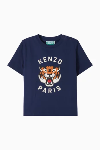 Logo-print T-shirt in Cotton