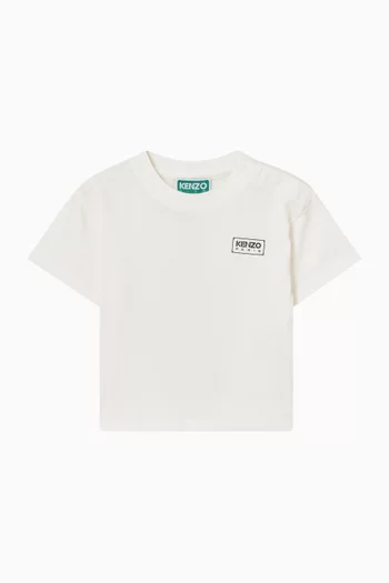 Logo T-shirt in Cotton Jersey